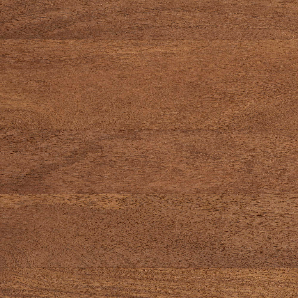Walnut wood tabletop close-up showing rich brown grain texture